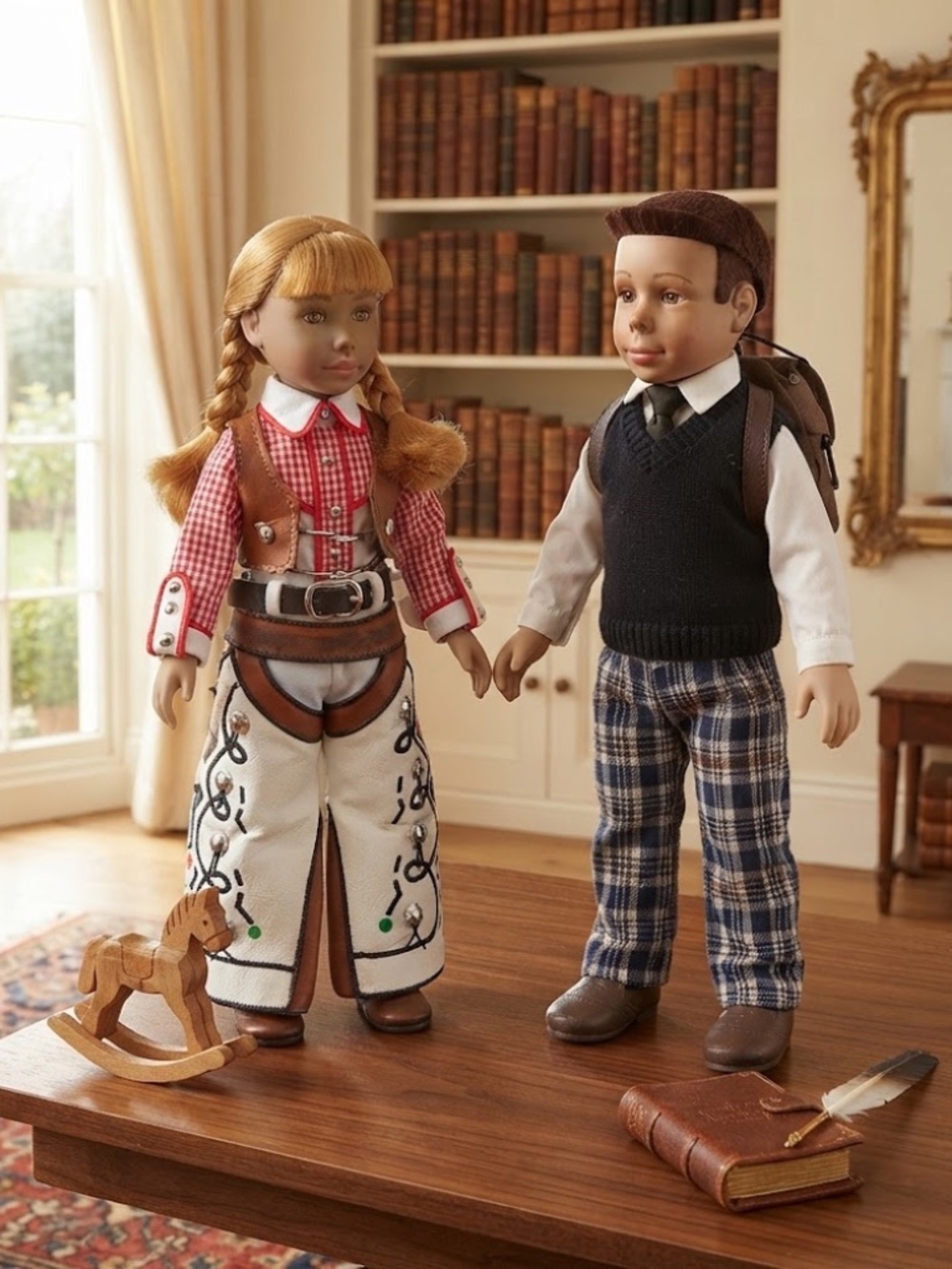 LeeAnn & Lenny Dolls by Dennis Bastien